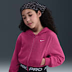 ナイキ Nike Kids Pro Fleece Dri-fit Full-zip Hoodie (Big Kid) レディース パーカー スウェット Women's Nike Kids Pro Fleece Dri-fit Full-zip Hoodie (Big